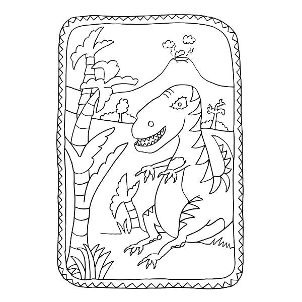 My Wild Dragon & Dinosaur Colouring Book