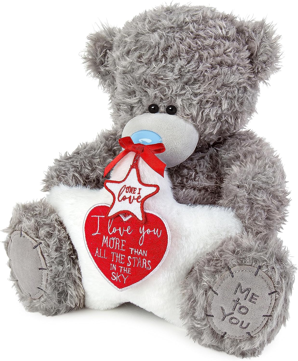 Me to You Large Tatty Teddy Bear Holding Star