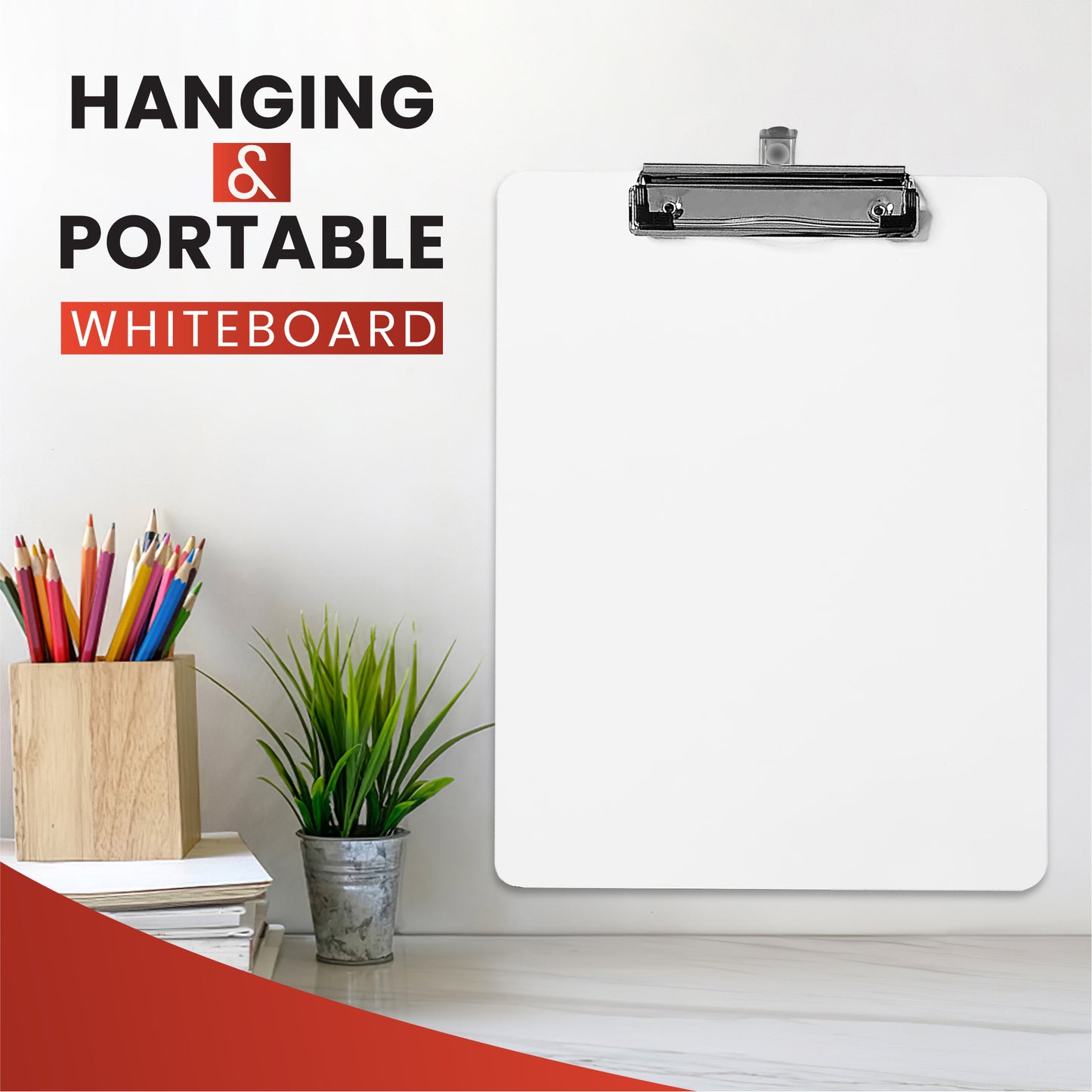 A3 Erasable Whiteboard Clipboard by Janrax