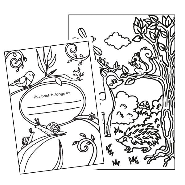 My Woodland Friends Colouring Book