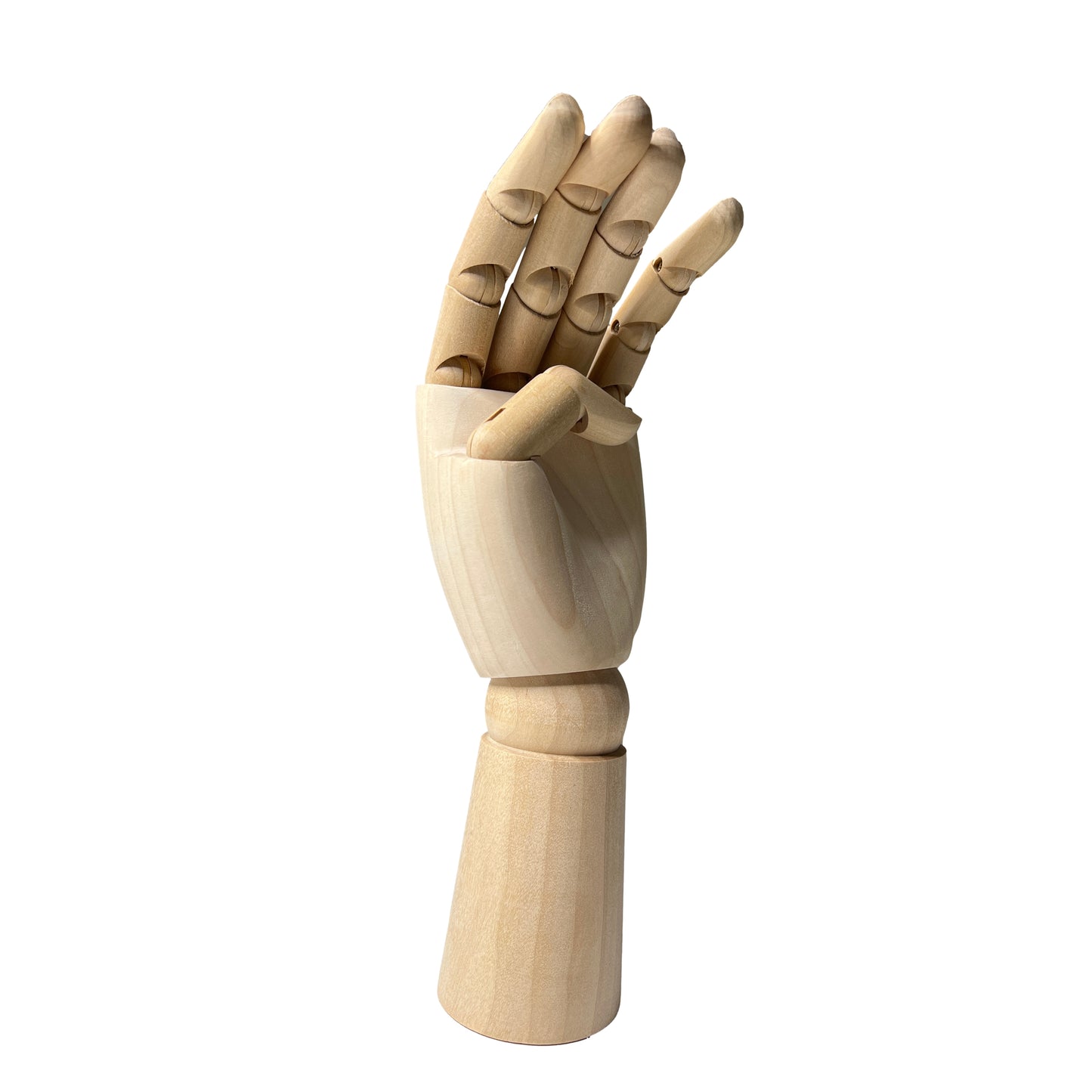 Large Wooden Left Hand Manikin 30cm (12")