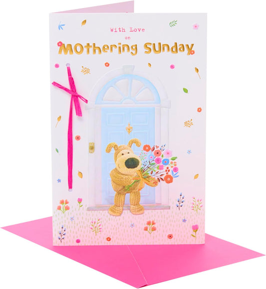 Boofle Outside House Mothering Sunday Mother's Day Card