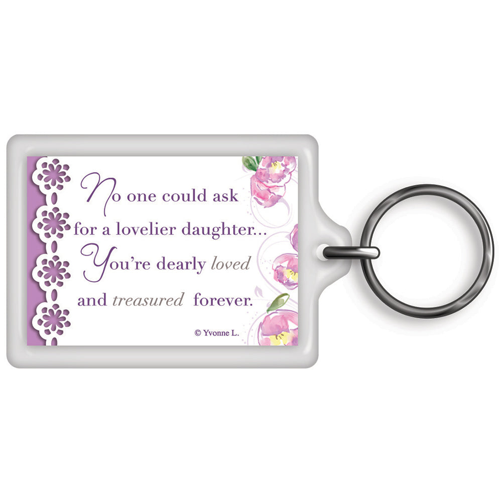 A Special Daughter Celebrity Style World's Best Keyring