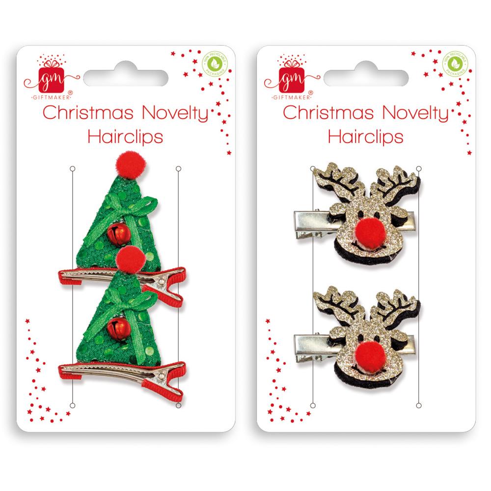 Christmas Novelty Hair Clips