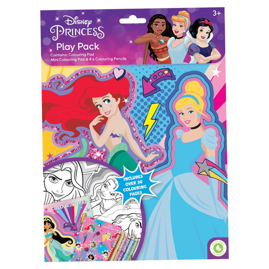 Disney Princess Colouring Play Pack