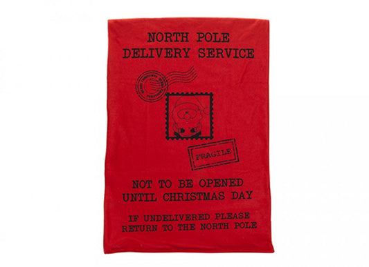 60 x 90cm Jumbo Felt Printed Christmas Sack