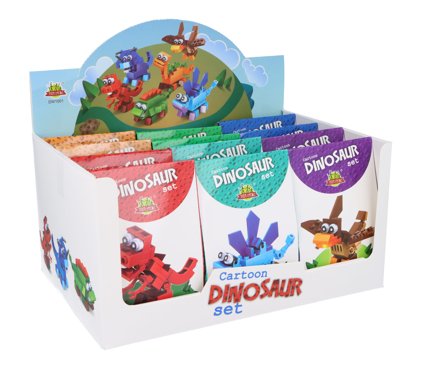 Single Dinosaur Block Kits