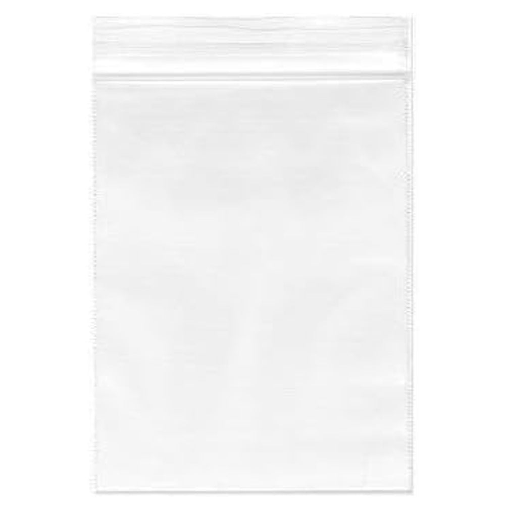 Pack of 100 Clear Grip-Sealing Bags 9 x 13cm