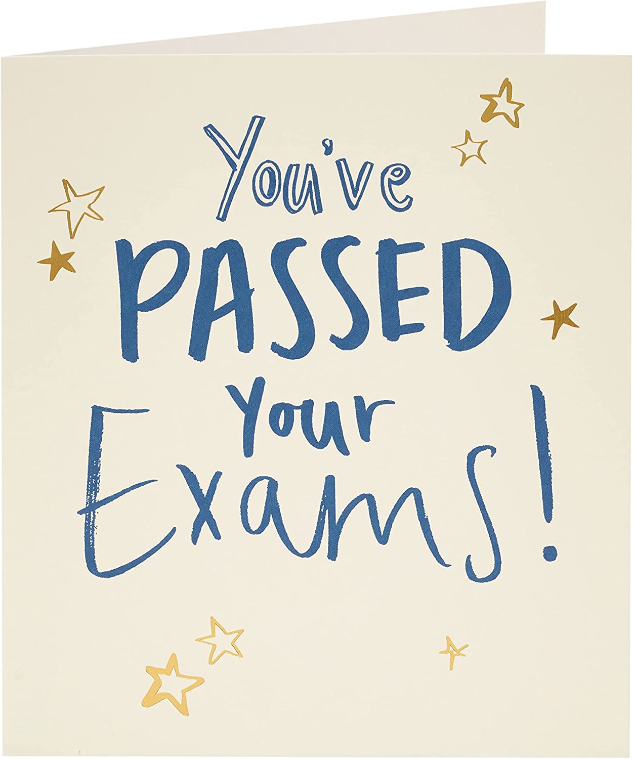 Well Done You've Passed your Exams Foil Finish Card 