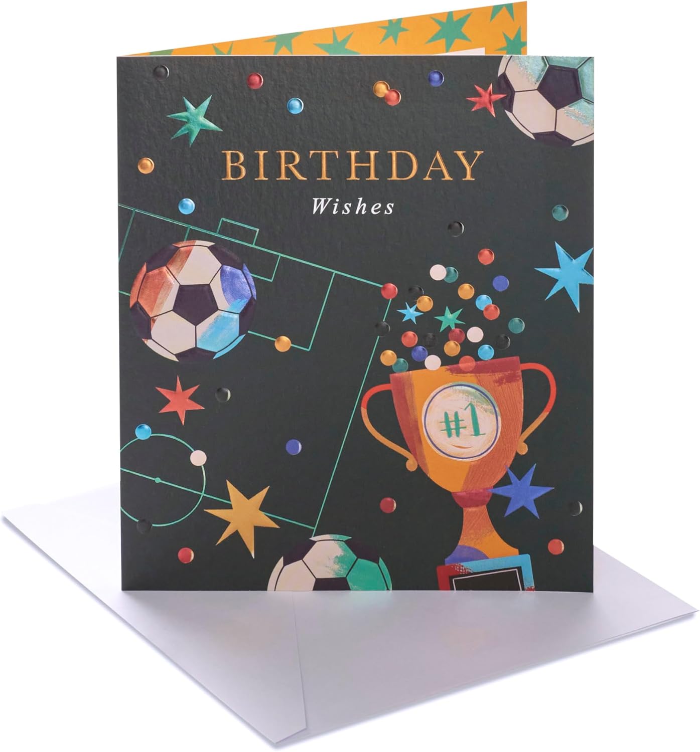 Football Design Birthday Card