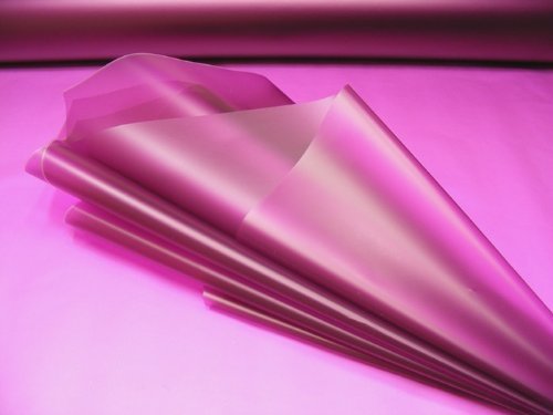 County Metallic Wrap Cerise 4 Sheets 75cm x 50cm