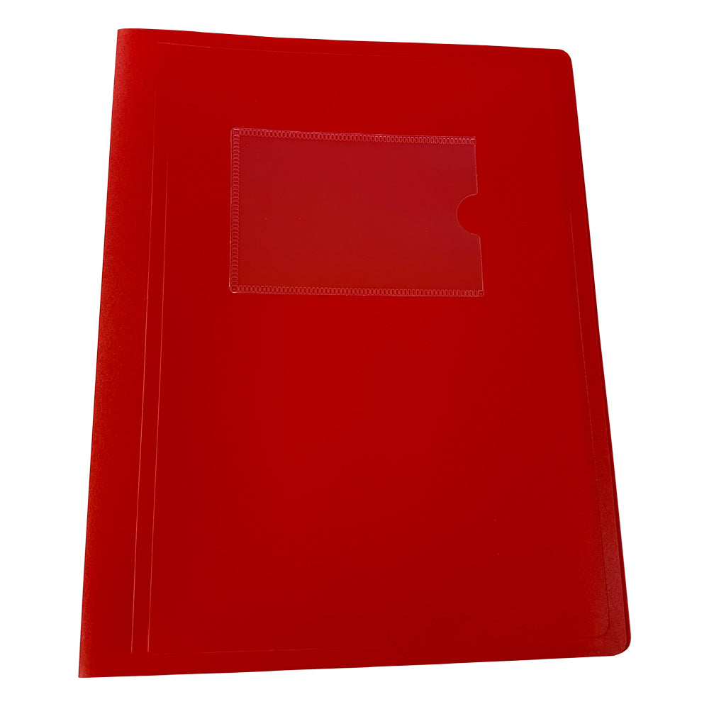 A5 Red Flexible Cover 40 Pocket Display Book