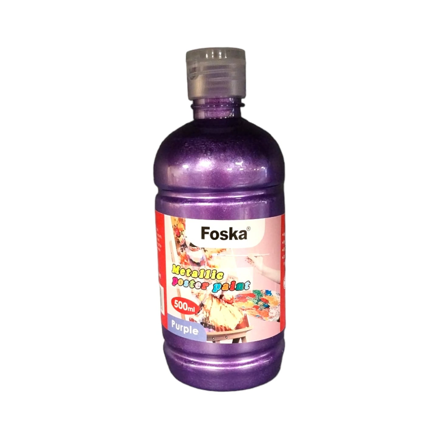 500ml Purple Metallic Poster Paint