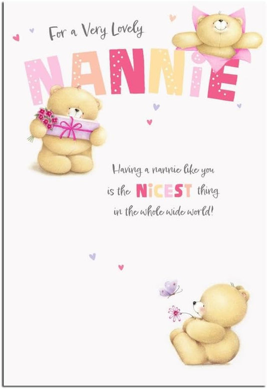 Forever Friends Very Lovely Nannie Mother's Day Card