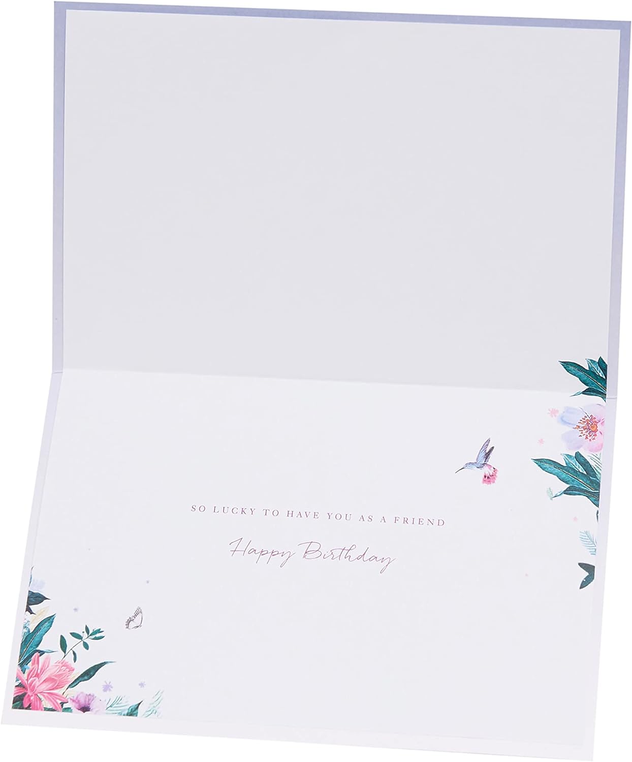 Floral Design Birthday Card