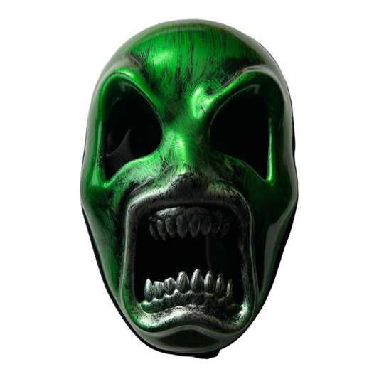 Metallic Green Face Mask