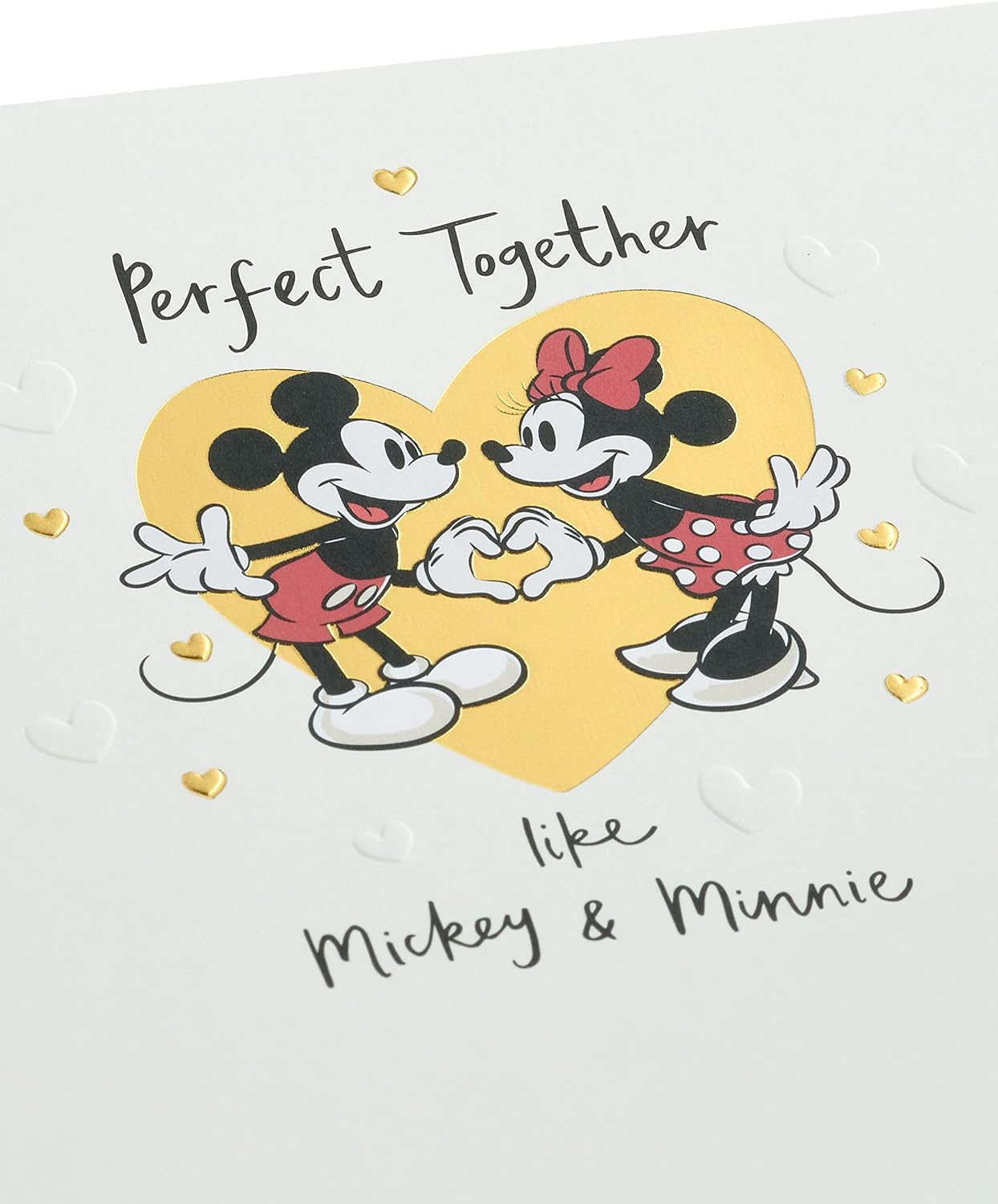 Disney Mickey & Minnie Mouse Design Anniversary Card