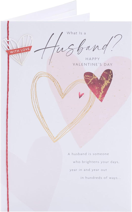 What is a Husband? Design Valentine's Day Card