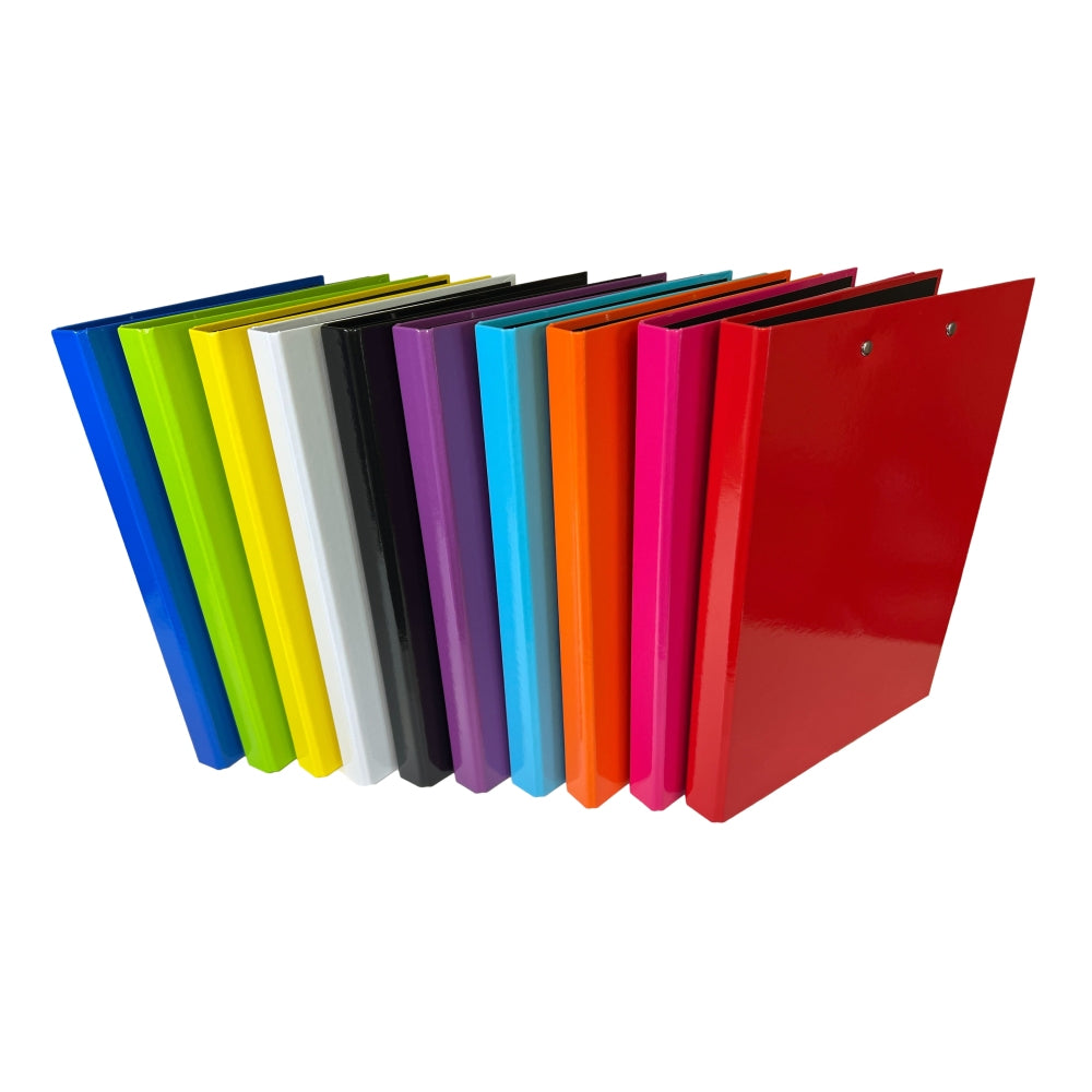 Orange A4 Clipboard Document Clamp File Folder