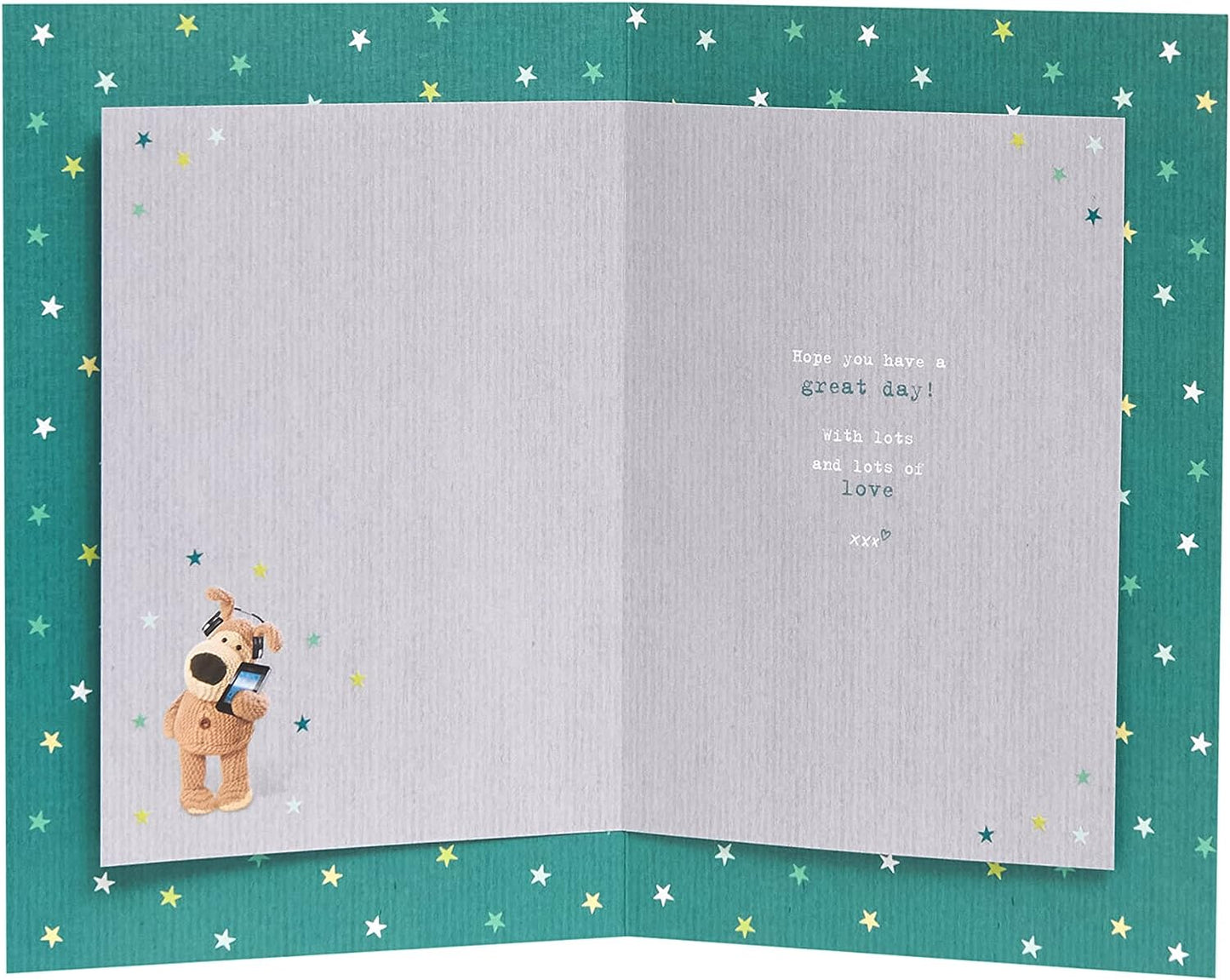 Beautiful Eastern Print Design Husband Birthday Card