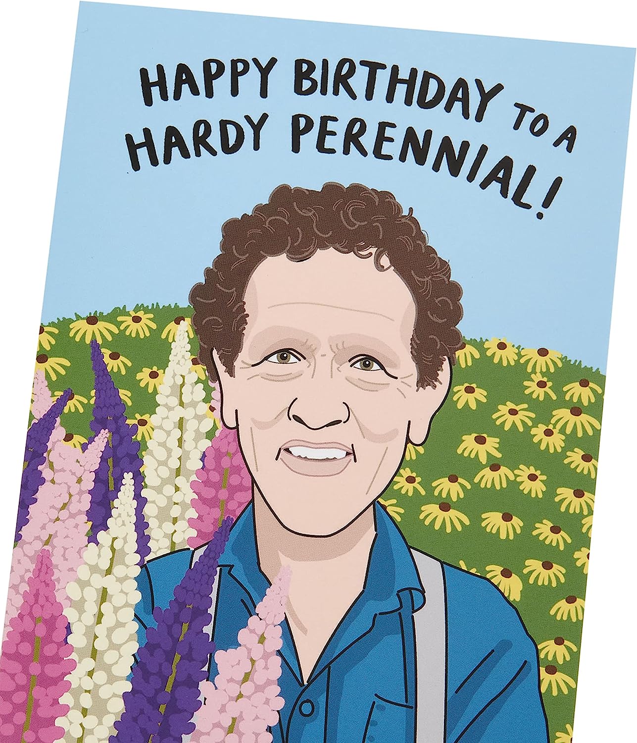 Monty Don Design Birthday Card