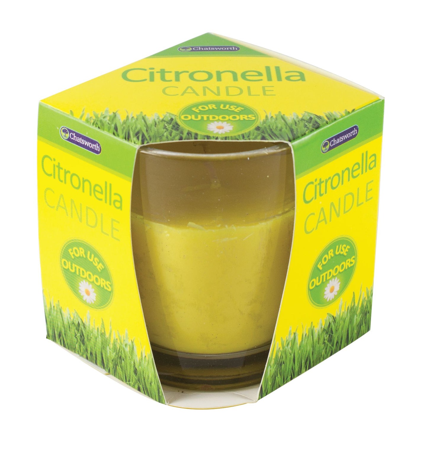 Citronella Glass Candle