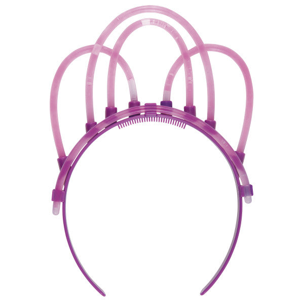 Assorted Colors Glow Tiara