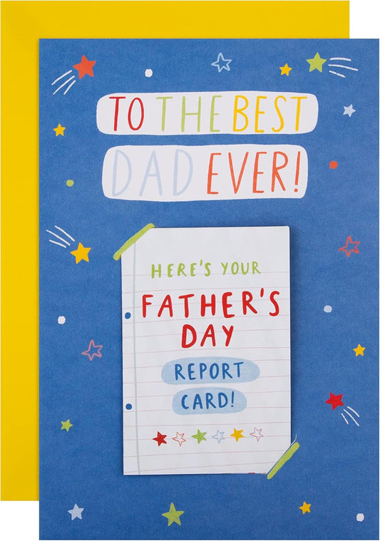 Contemporary Keepsake Activity Design Dad Father's Day Card