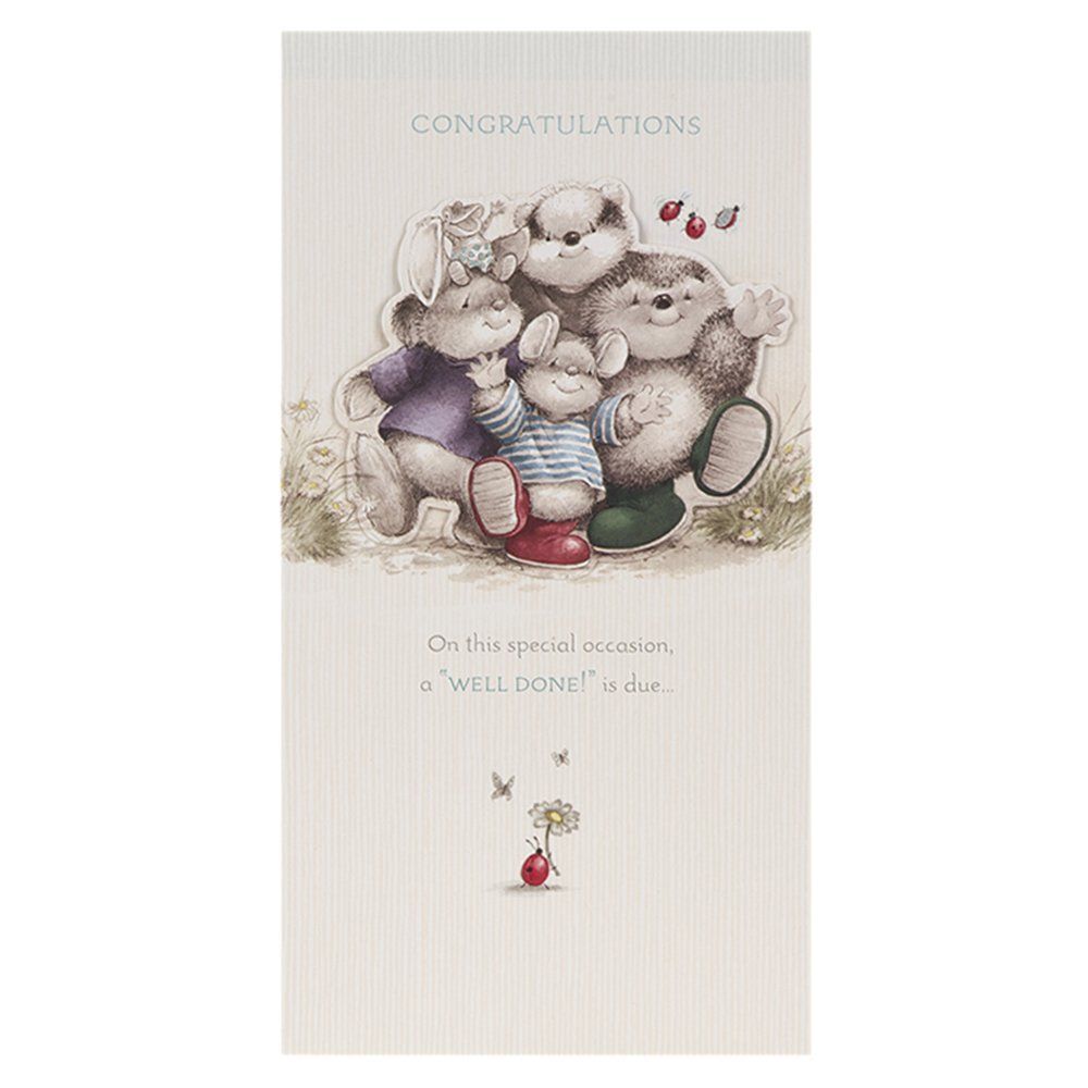 Congratulations Card 'Well Done'