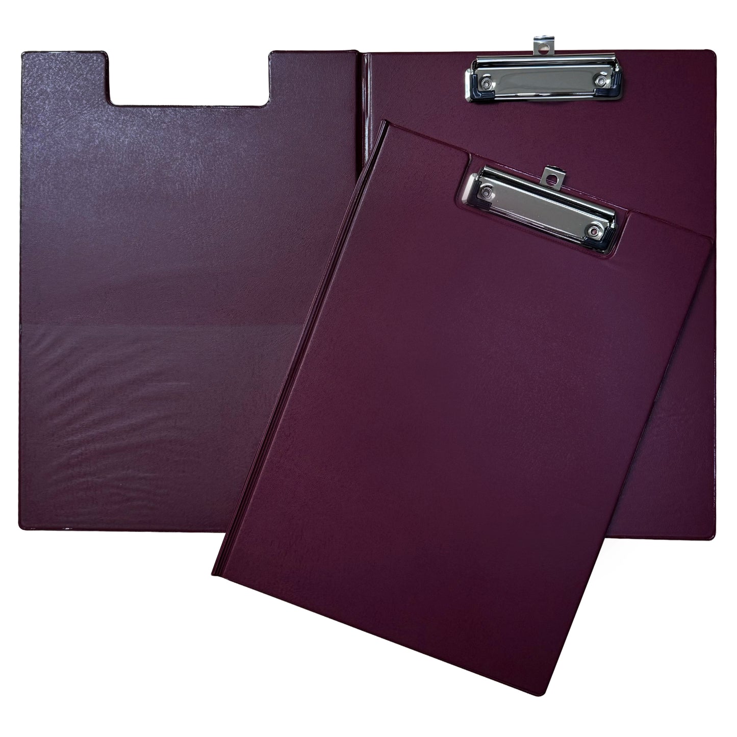 Pack of 10 Janrax A4 Assorted Coloured Foldover Clipboards