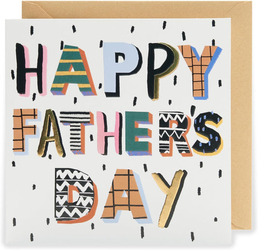 Kindred Studio Blank Happy Father's Day Card