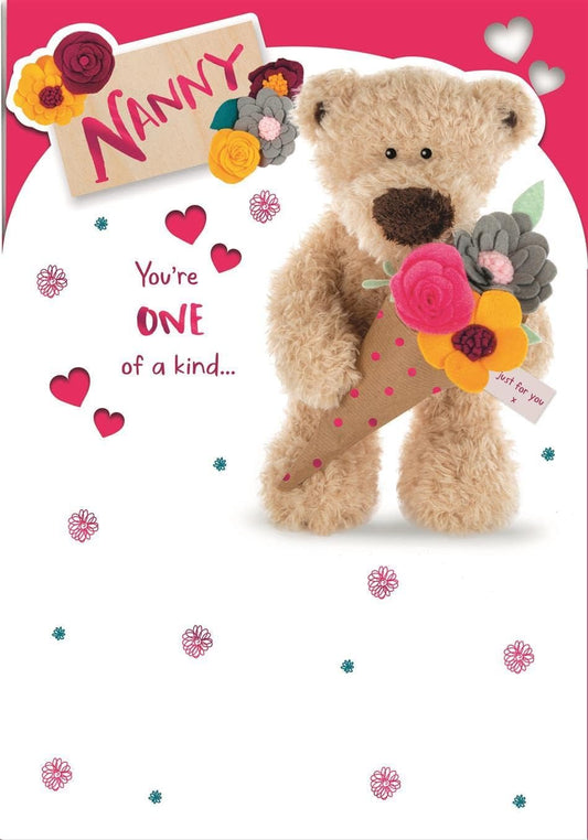 Wellibobs You're one of a Kind Nanny Mother's Day Card