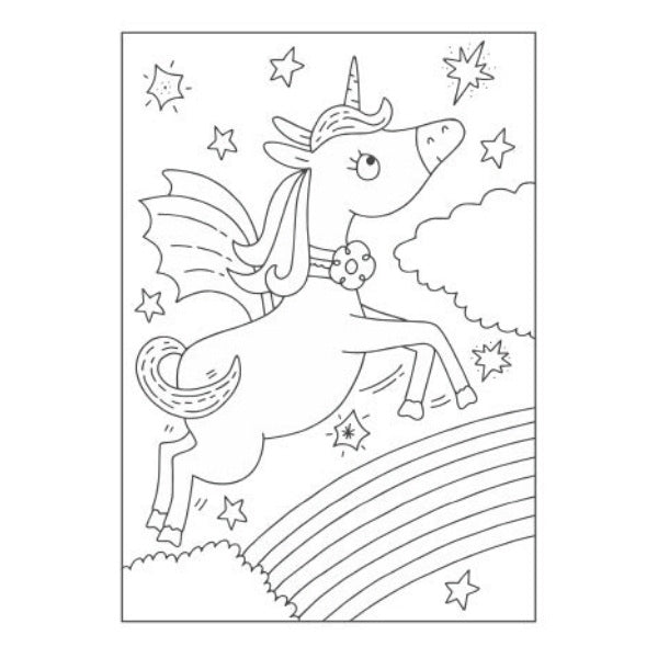 Magical Creatures Colouring Book