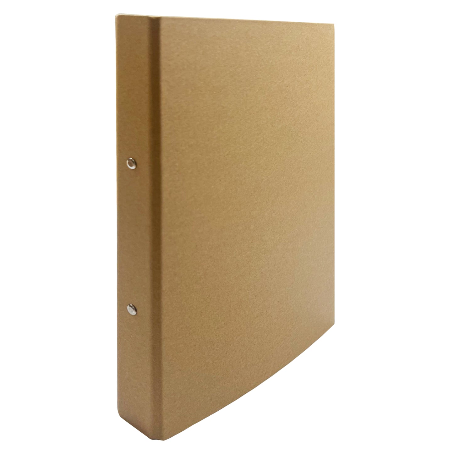 Pack of 10 A4 Kraft Paperboard Ring Binders 2-O Ring