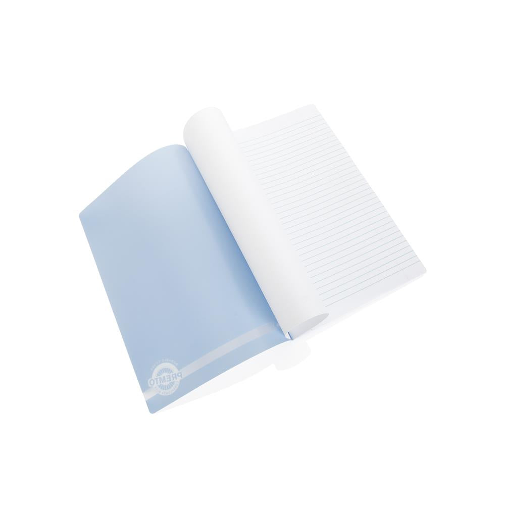 Pack of 6 A4 120 Pages Pastel Cornflower Blue Durable Cover Manuscript Books by Premto