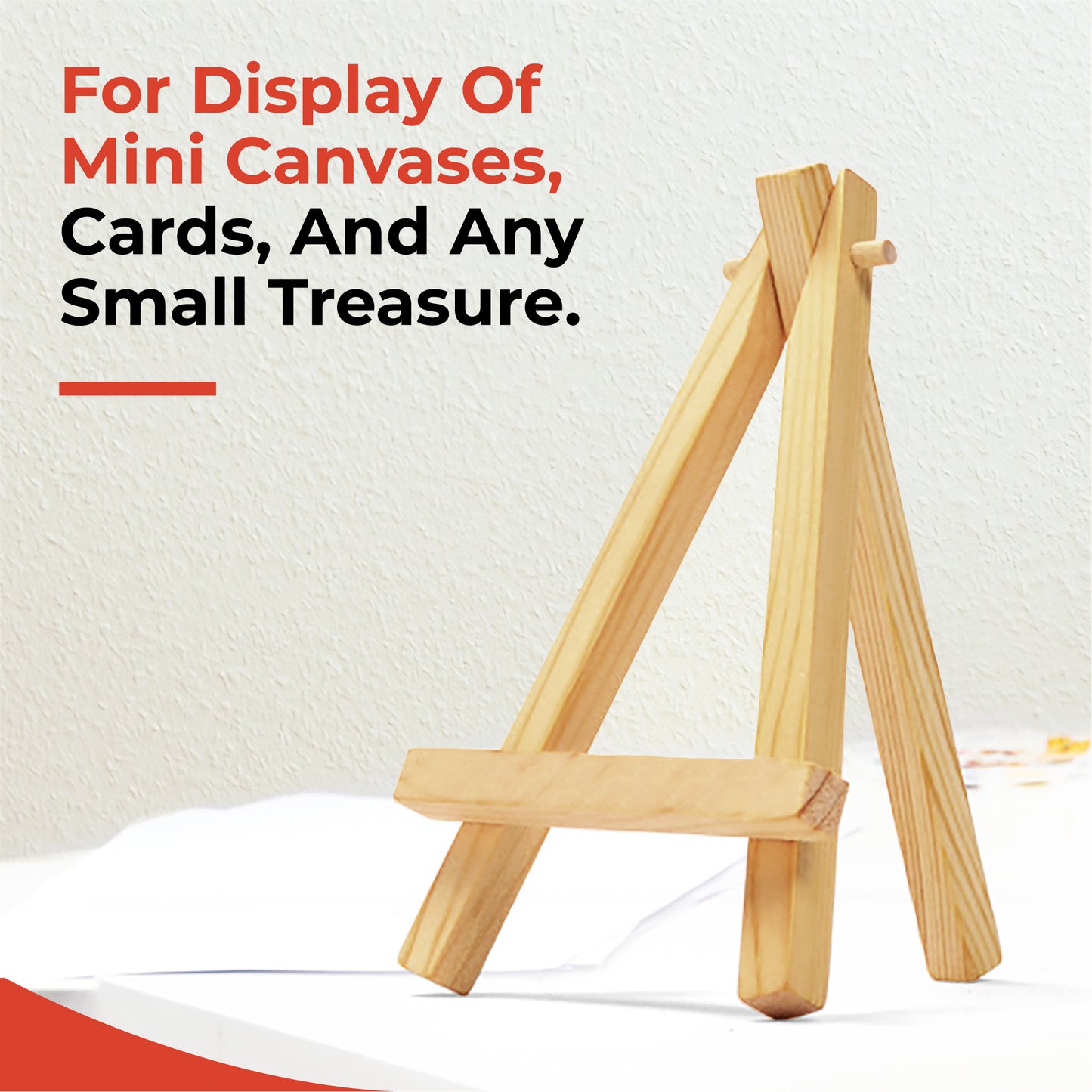 Small Mini Wooden Display Easel