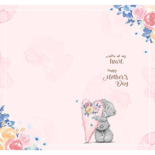 I Love You Mum Tatty Teddy And Big Heart Mother's Day Card
