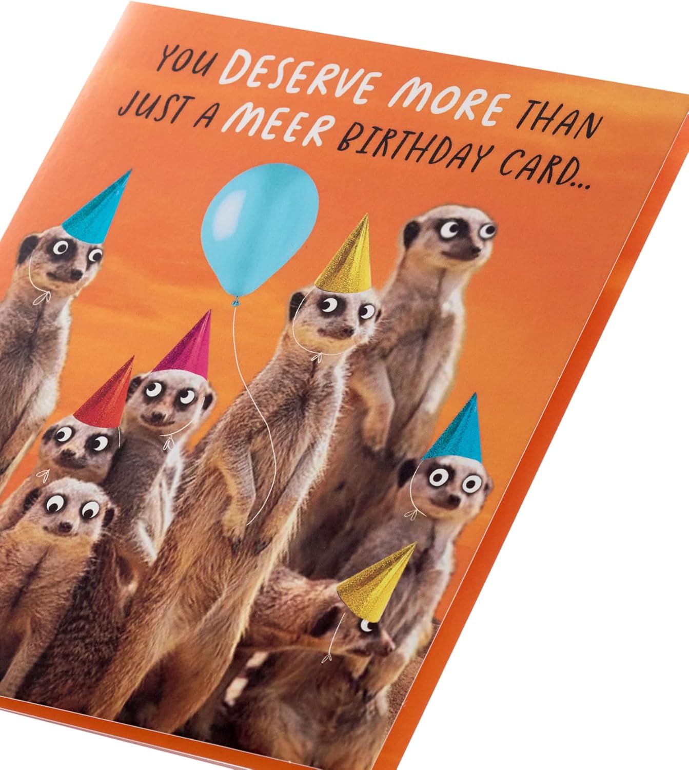 Funny Meerkarts Design Birthday Card