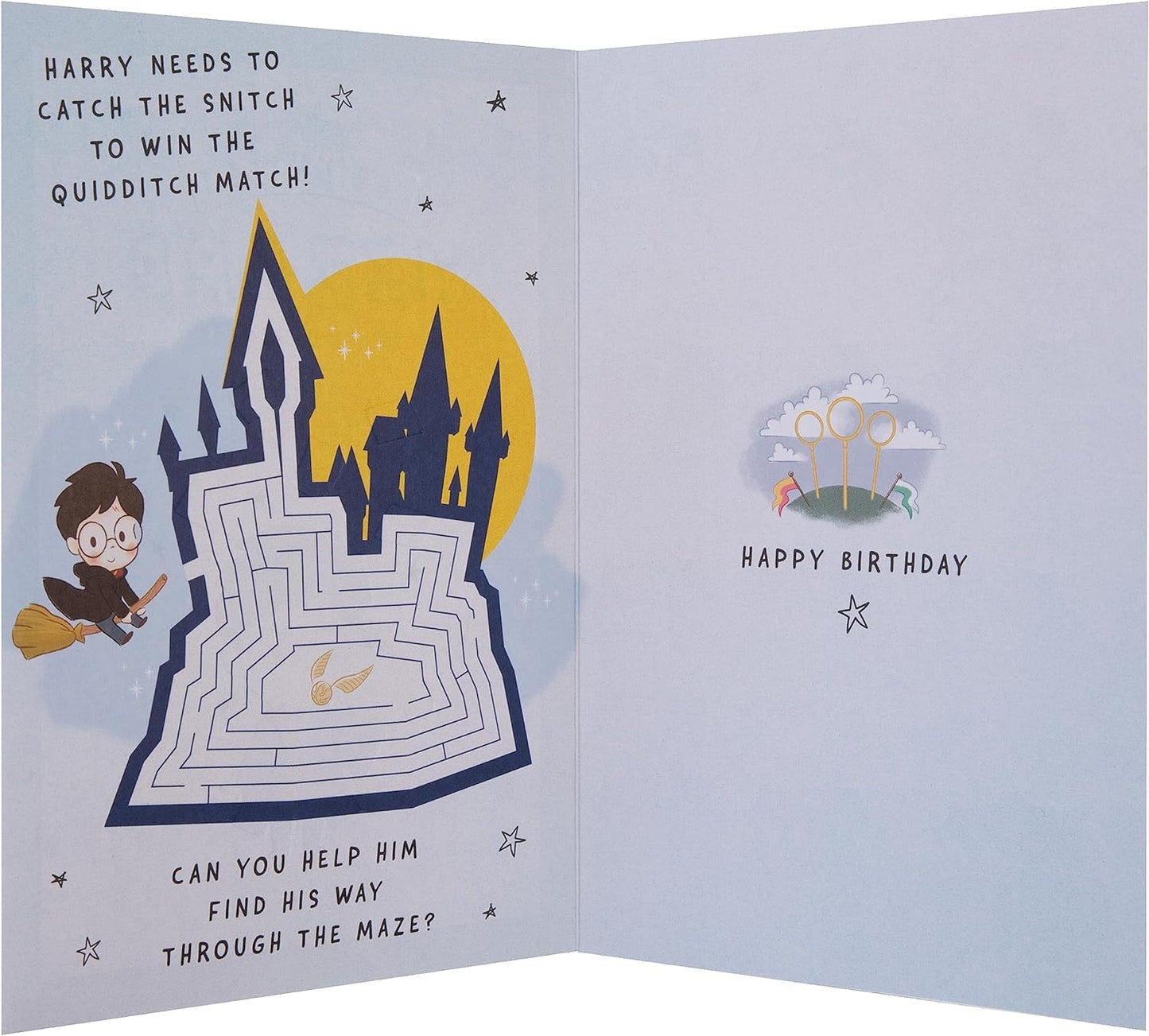 Harry Potter You're the brightest Wizard of your age! Birthday Card