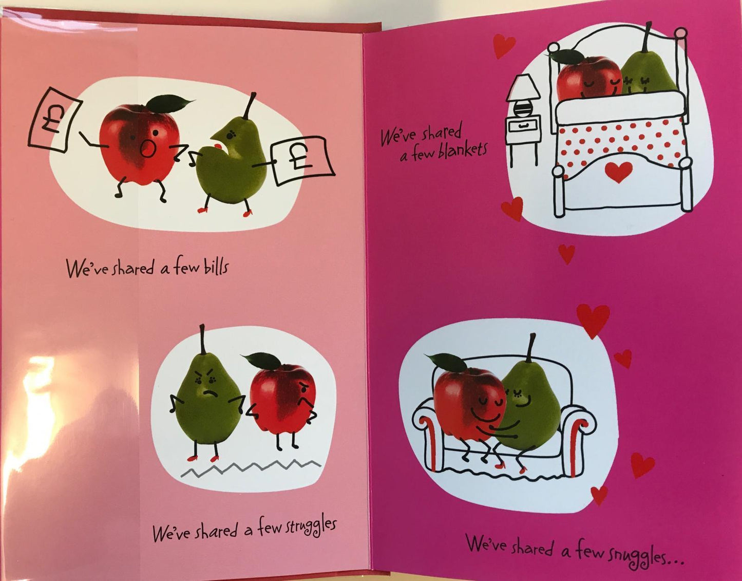One I Love Cute Lovely Humour Verse Valentine's Day Card