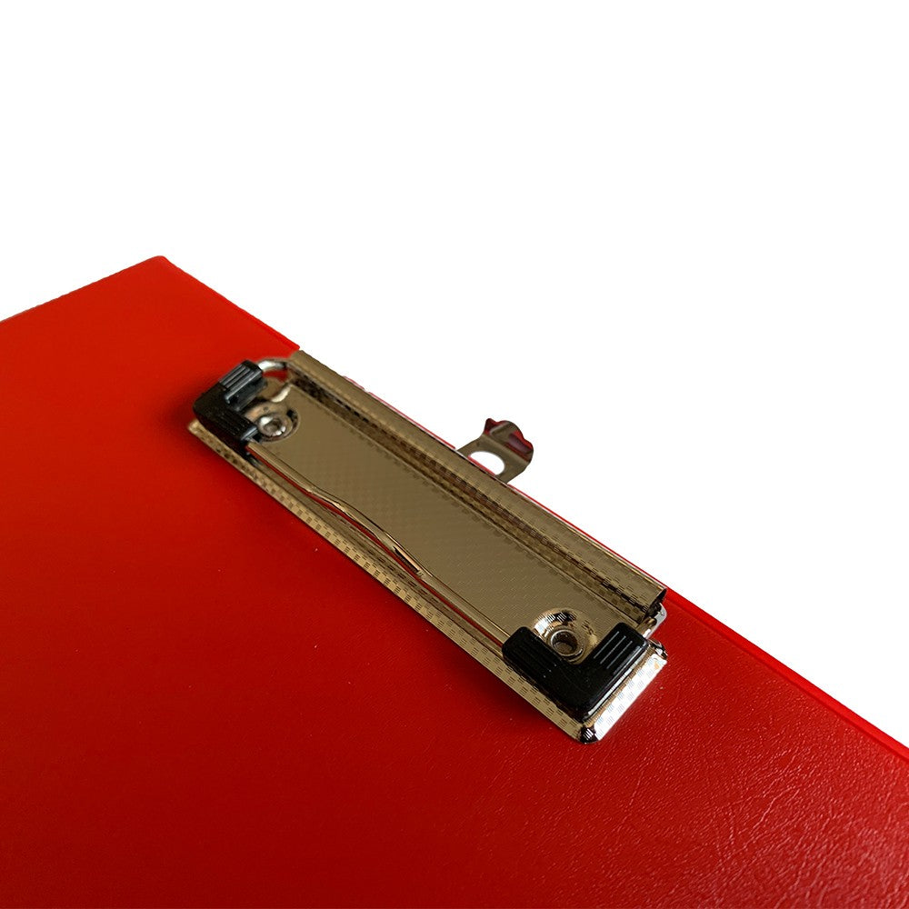 Janrax A4 Red PVC Single Clipboard