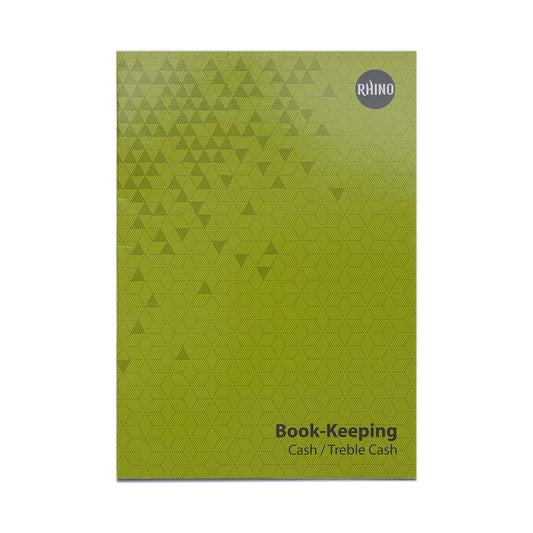 Rhino A4 32 Page Cash Ruling Bookkeeping Book