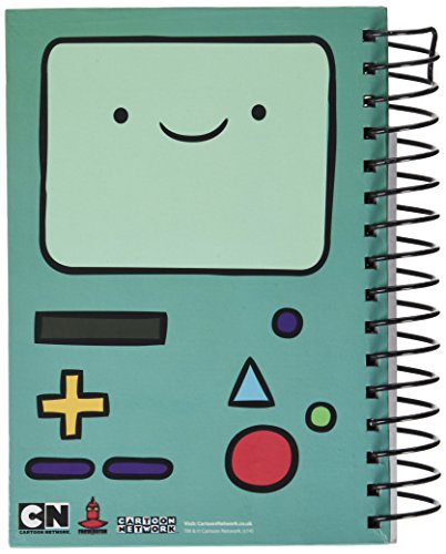 Pack of 6 Adventure Time Die Cut Ring Bound A5 Notebooks By Anker