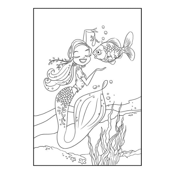 My Magical Mermaid Colouring Book