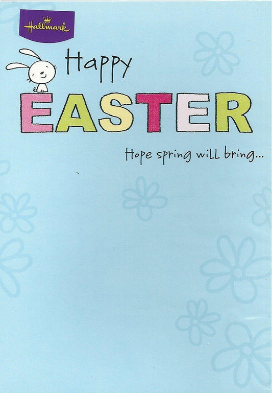 Hope Spring Will Bring Lots of Treats Your Way Easter Card