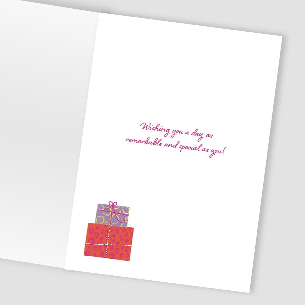 Unwrappable Fun! Contemporary 70th Birthday Card