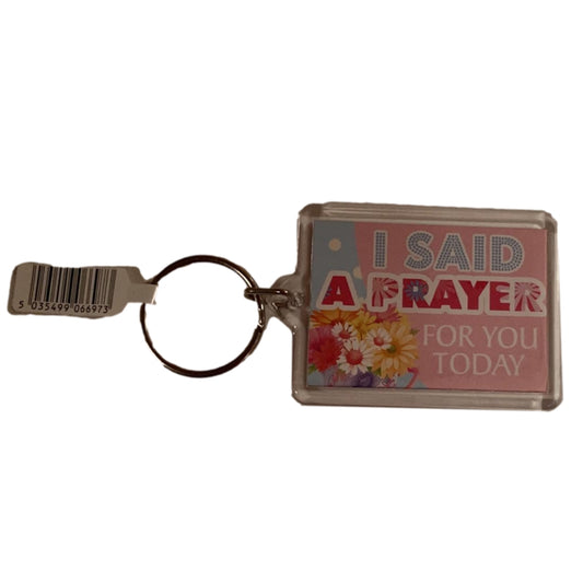 I Said A Prayer Sentimental Keyring - Birthday Christmas Gift