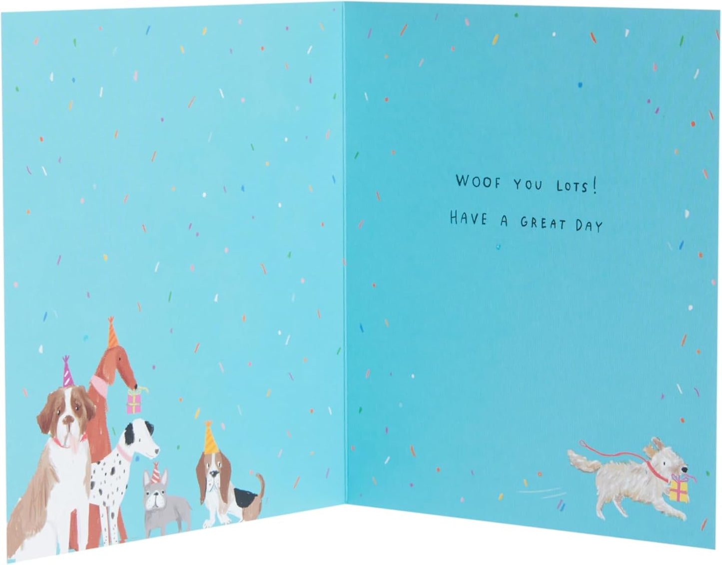 From The Dog Cute Design Birthday Card