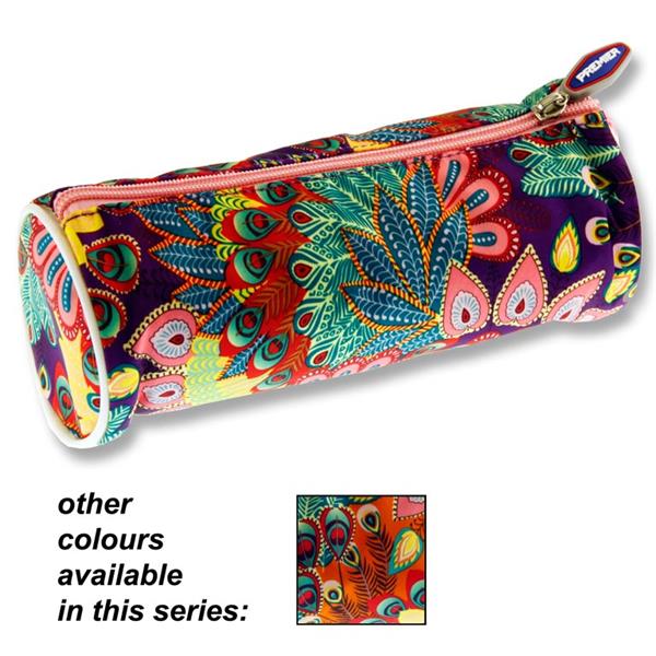 Flower Design Round Pencil Case by Premier