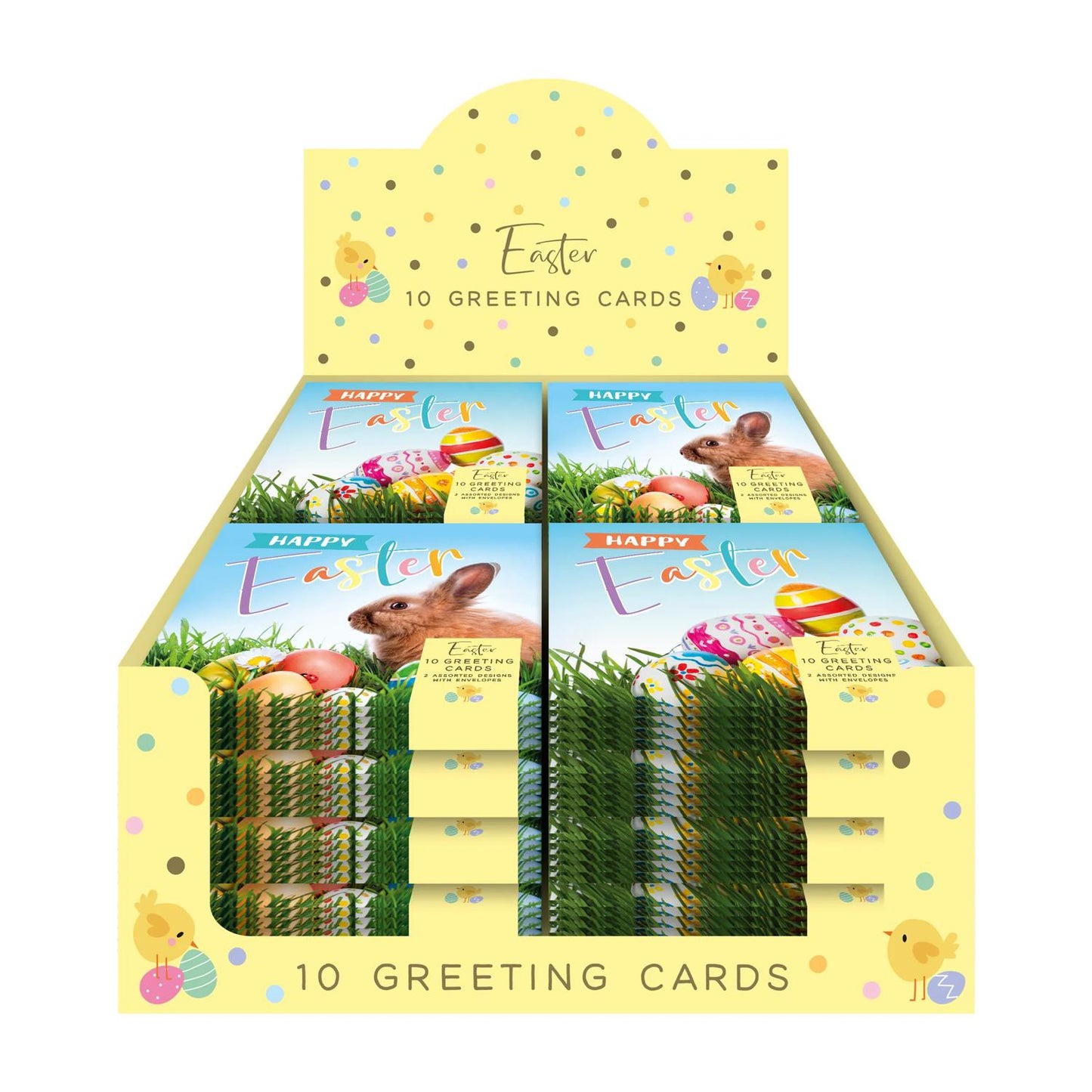 Pack of 10 Cute Photo Easter Greeting Cards